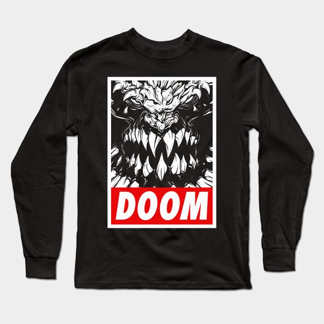 DOOM Long Sleeve T-Shirt by SilverBaX